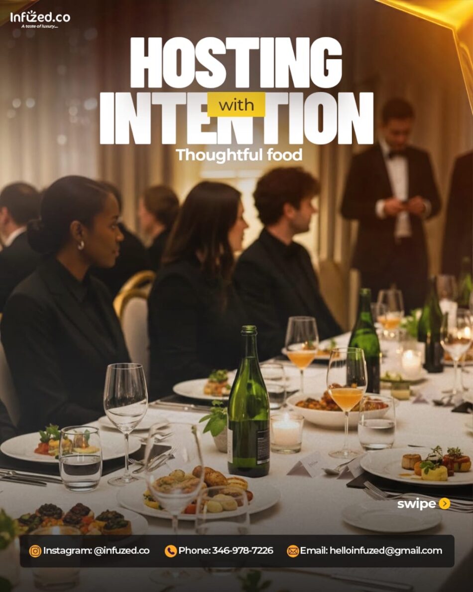 Hosting With Intention : Food is never just food.