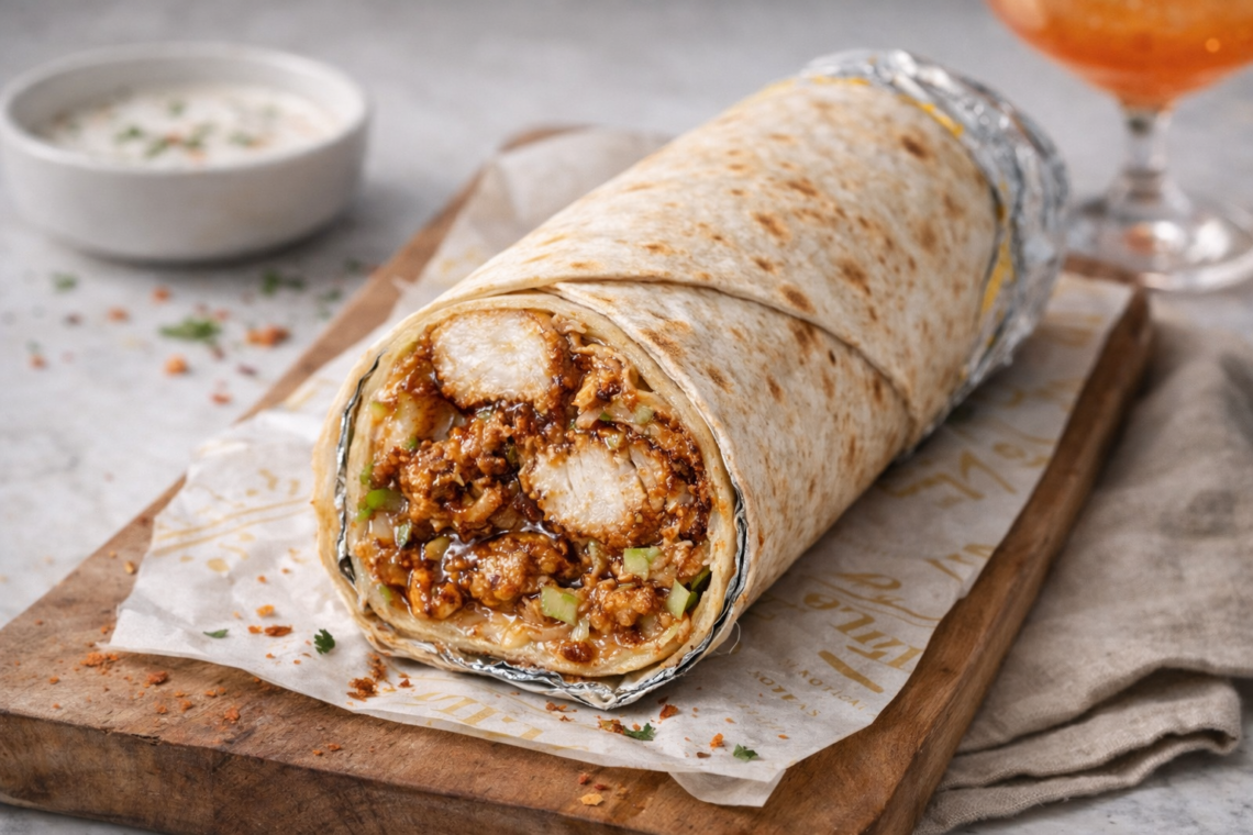 Chicken Suya Wrap - Infuzed